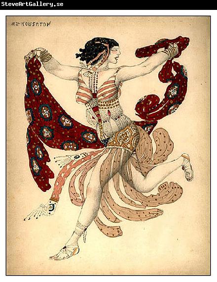 Leon Bakst Costume of Cleopatra for Ida Rubinstain